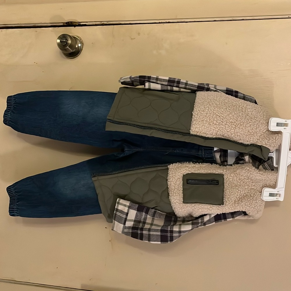 Brand new boys vest outfit